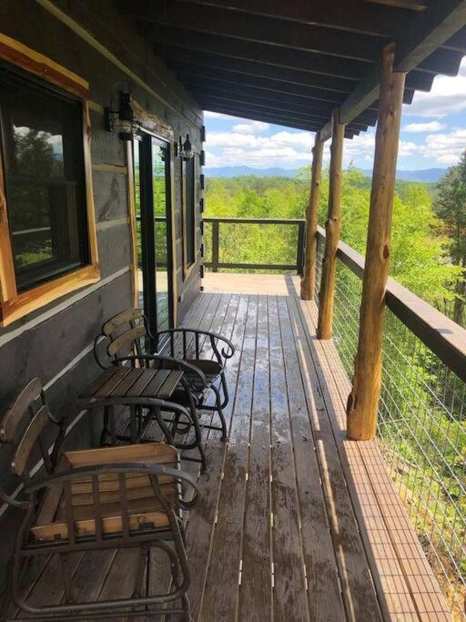 Vila The Log Castle~Stunning Mountain Views~Hot Tub Sevierville Exteriér fotografie
